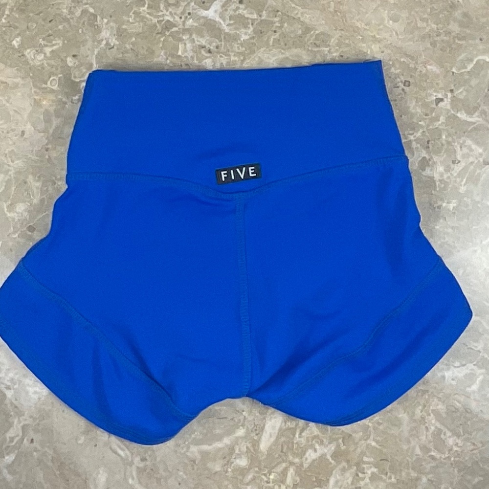 Five Electric Blue Dance Shorts Size XS